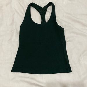 Lululemon Nulu Tank Size 4 in Rainforest Green
